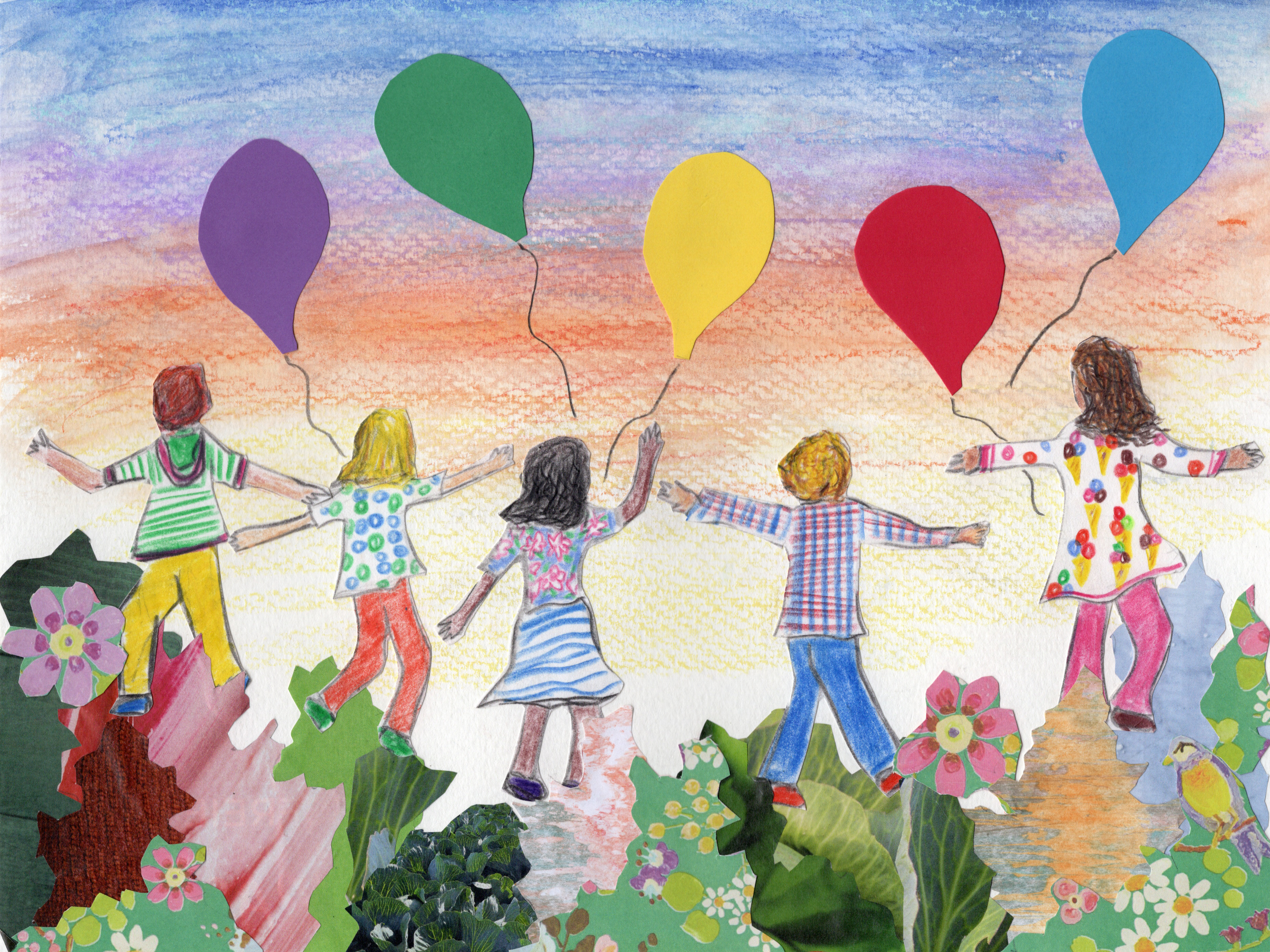 Collage von Joana Landeo Pasache
